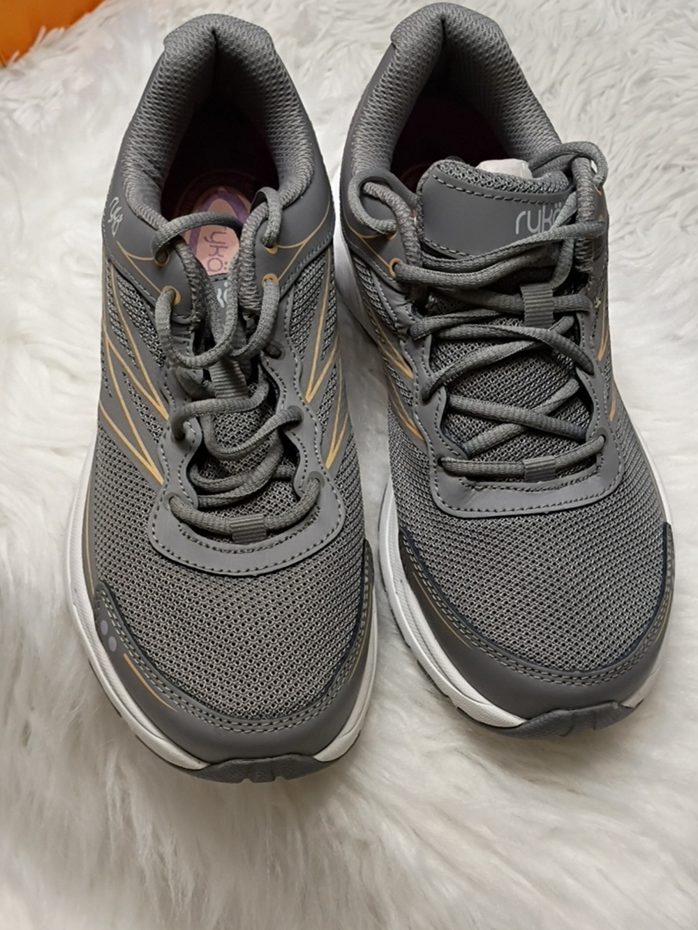 New Ryka Skylark Walking Running Shoes Frost Gray for Women SZ 6W - Picture 5 of 15